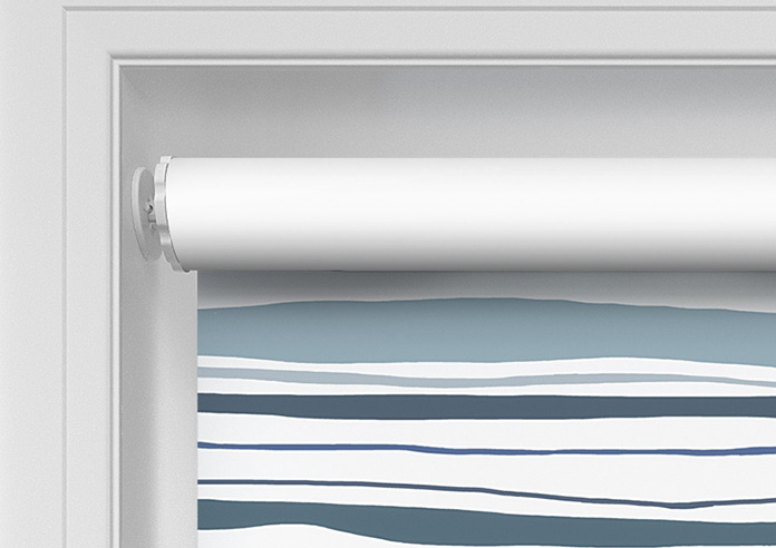 Seaside Waves, Navy - Twist&Fit Roller Blind - Image 10